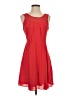 Express 100% Polyester Solid Red Casual Dress Size 4 - photo 1