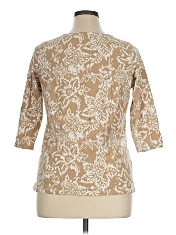 Jessica London 3/4 Sleeve Top (view 2)