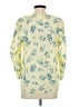 J.Jill Floral Yellow 3/4 Sleeve Blouse Size S - photo 2