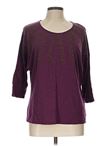 Coldwater Creek 3/4 Sleeve Top (view 1)