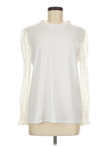 Adrianna Papell Long Sleeve Blouse (view 1)