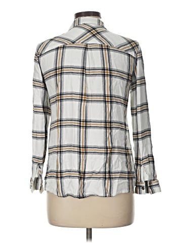 Maurices 3/4 Sleeve Button-Down Shirt (view 2)