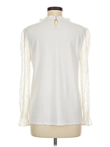 Adrianna Papell Long Sleeve Blouse (view 2)