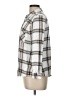 Maurices 100% Rayon Plaid Ivory 3/4 Sleeve Button-Down Shirt Size L - photo 5