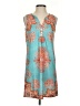 Unbranded Paisley Teal Casual Dress Size S - photo 1