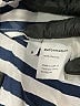 Reformation 100% Viscose Stripes Silver Long Sleeve Blouse Size S - photo 8