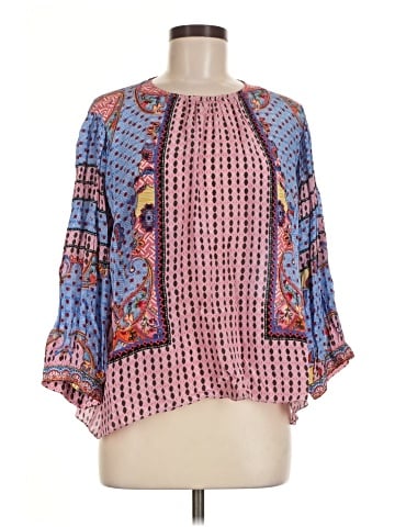 Bhanuni by Jyoti 3/4 Sleeve Blouse (view 1)