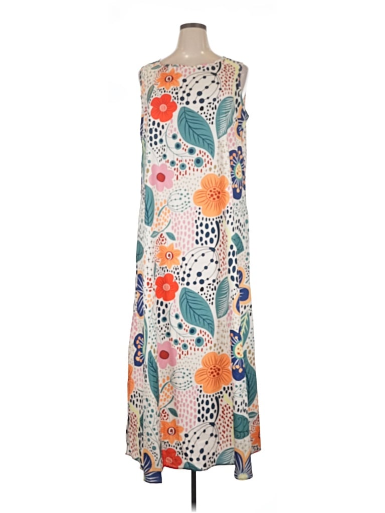 Pre-owned Misslook Casual Dress In Ivory