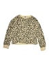 Old Navy Animal Print Gold Pullover Sweater Size 14 - 16 - photo 1