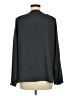 Ann Taylor LOFT 100% Polyester Black Long Sleeve Blouse Size M - photo 2