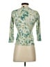 Talbots Floral Teal Green Cardigan Size P (petite) - photo 2