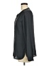 Ann Taylor LOFT 100% Polyester Black Long Sleeve Blouse Size M - photo 5