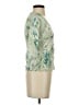 Talbots Floral Teal Green Cardigan Size P (petite) - photo 4