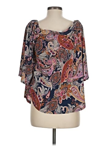 Veronica M. 3/4 Sleeve Blouse (view 2)