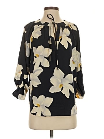 KLD Signature 3/4 Sleeve Blouse (view 1)