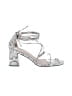 PrettyLittleThing Silver Sandals Size EU 39 - photo 1