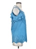 Alberto Makali Blue Short Sleeve Top Size S - photo 4
