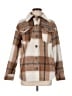 Avec Les Filles Plaid Brown Coat Size M - photo 1