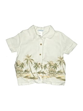 Janie And Jack Short Sleeve Button Down Shirt