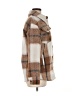 Avec Les Filles Plaid Brown Coat Size M - photo 4