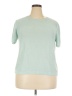 J.Crew Factory Store 100% Linen Teal Pullover Sweater Size XXL - photo 1