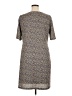 Christopher & Banks 100% Polyester Tweed Gray Casual Dress Size XL - photo 2