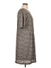 Christopher & Banks 100% Polyester Tweed Gray Casual Dress Size XL - photo 4