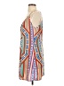 A'gaci 100% Polyester Print Blue Casual Dress Size S - photo 5