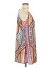 A'gaci 100% Polyester Print Blue Casual Dress Size S - photo 4