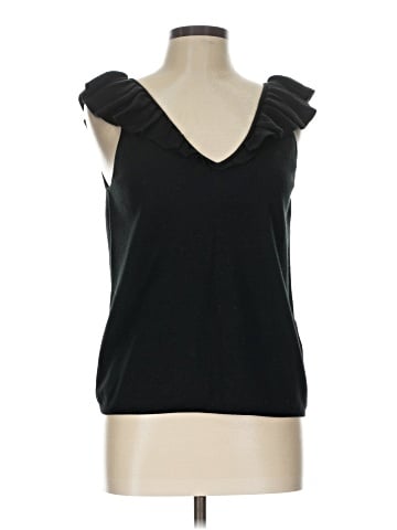 Madewell Belhaven Ruffle Sweater Tank (view 1)