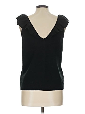 Madewell Belhaven Ruffle Sweater Tank (view 2)