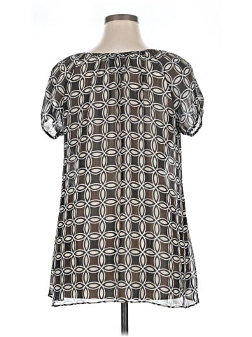 Style&Co Short Sleeve Blouse (view 2)