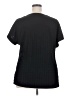Poetsky Black Short Sleeve Top Size XXL - photo 2