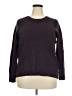 Ann Taylor LOFT 100% Cotton Purple Pullover Sweater Size XXL - photo 1