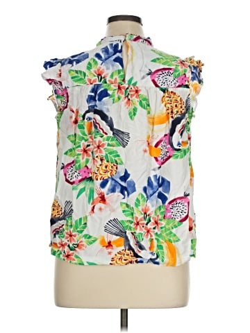 Crown & Ivy Sleeveless Blouse (view 2)