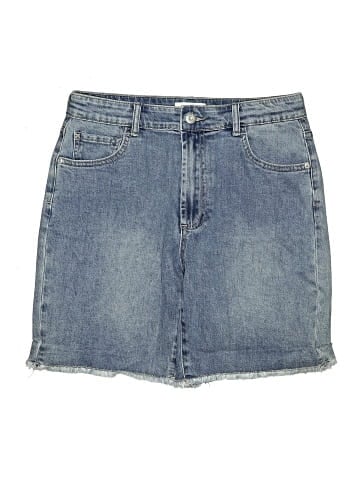 Bianco Denim Shorts (view 1)