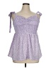 Heyson 100% Polyester Purple Sleeveless Blouse Size 1XL - photo 1