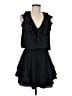 Mustard Seed 100% Polyester Black Cocktail Dress Size M - photo 1