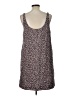H&M Print Gray Casual Dress Size L - photo 2