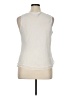 Jones New York 100% Polyester Ivory Sleeveless Top Size XL - photo 2