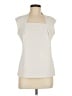 Kasper Ivory Sleeveless Blouse Size M - photo 1