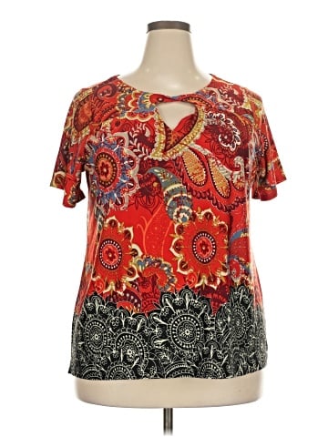 Allison Taylor Short Sleeve Blouse (view 1)