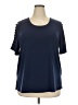 MICHAEL Michael Kors Blue Short Sleeve T-Shirt Size 2X - photo 1