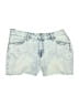 Ava & Viv Blue Denim Shorts Size 18 - photo 1