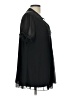 Allegra K 100% Polyester Black Short Sleeve Blouse Size L - photo 4