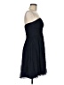 J.Crew 100% Silk Solid Blue Cocktail Dress Size 6 - photo 4