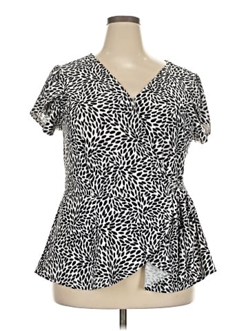AUW Short Sleeve Blouse (view 1)