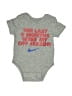 Nike Print Gray Short Sleeve Onesie Size Newborn - photo 1