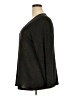 Avenue Metallic Brown Black Pullover Sweater Size 22 Plus - photo 5
