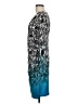 Calvin Klein Graphic Teal Cocktail Dress Size M (estimated) - photo 5